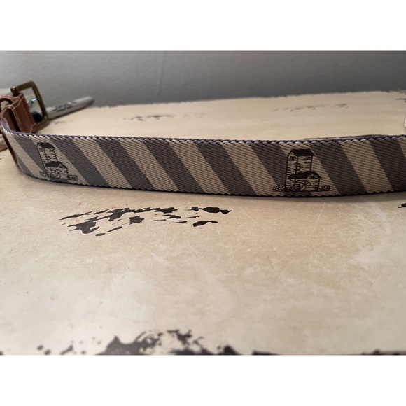 Striped Brown and Tan Belt - Picture 4 of 10